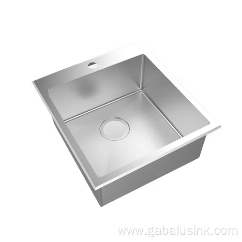 SUS304 Stainless Steel Single Bowl Kitchen Sink